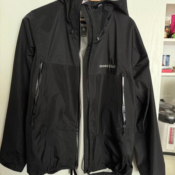 Montbell Black Shell Jacket - Picture 2 of 2